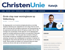 Tablet Screenshot of christenuniekatwijk.nl